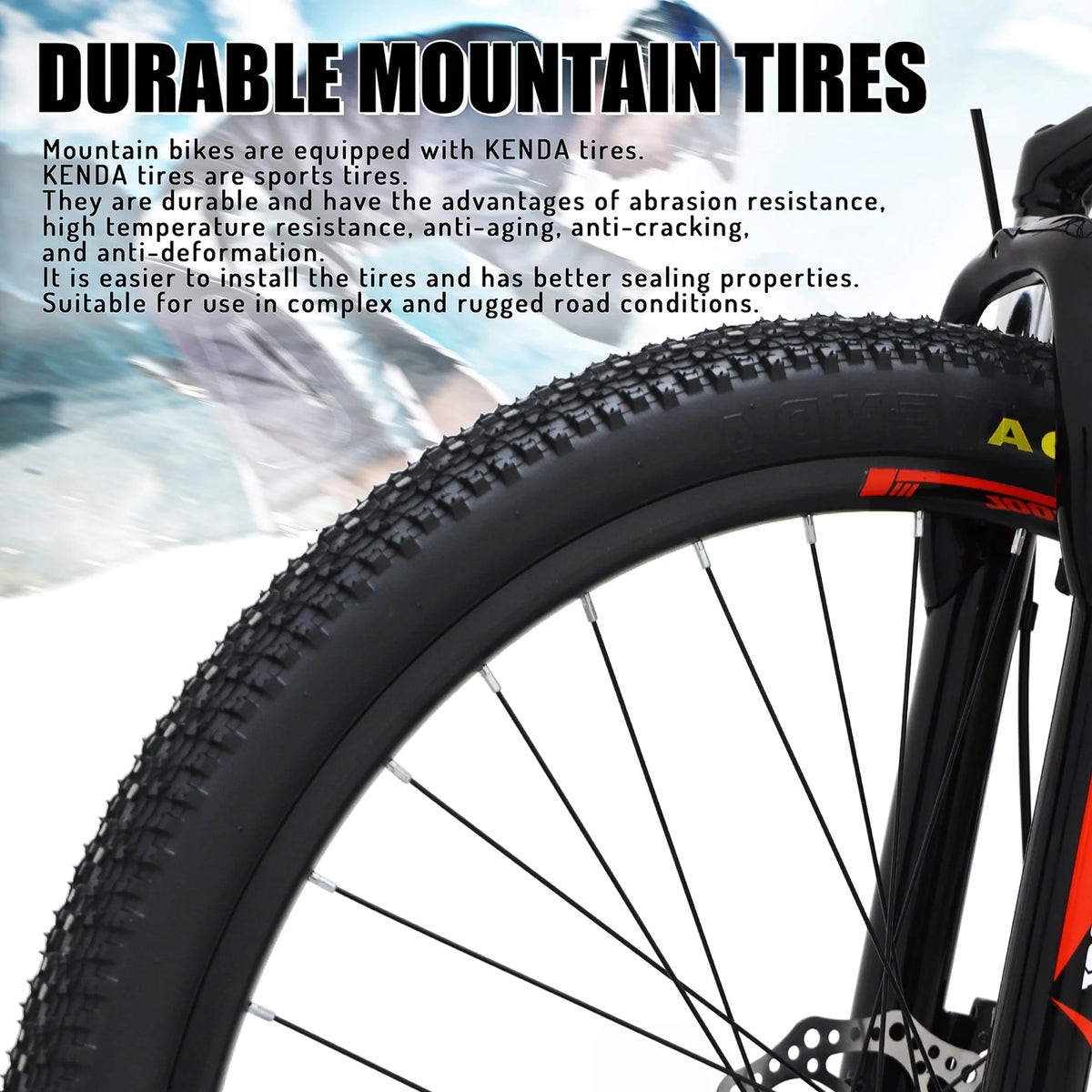 Mountain Bike, 26 - Inch Wheels, Teen Boys, Girls - Black & Blue - Product image 5