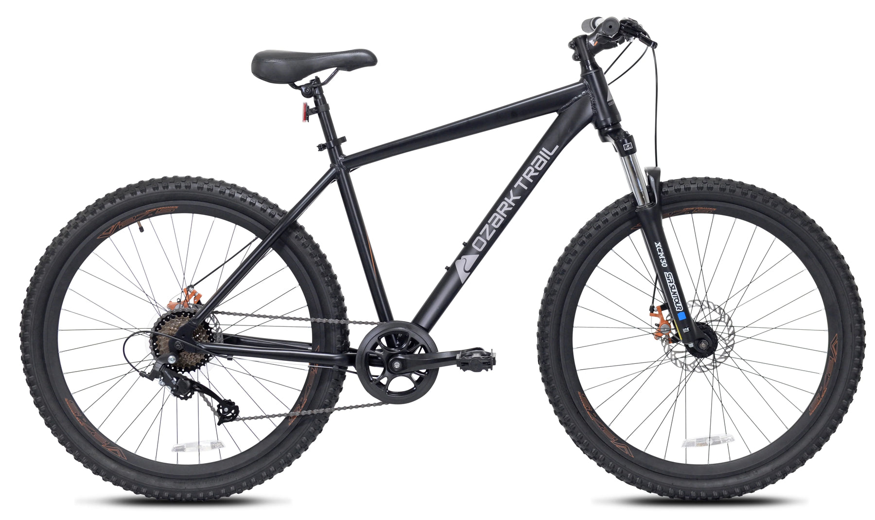 Ozark Trail 27.5" Vibe Mountain Bike, Medium Frame, Black, Adult, Unisex - Product image 1