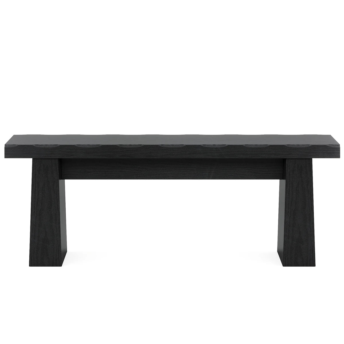 Fnova 48" Wooden Two - Person Backless Entryway Bench with Under - Bench Storage for Outdoor Garden - Product image 26