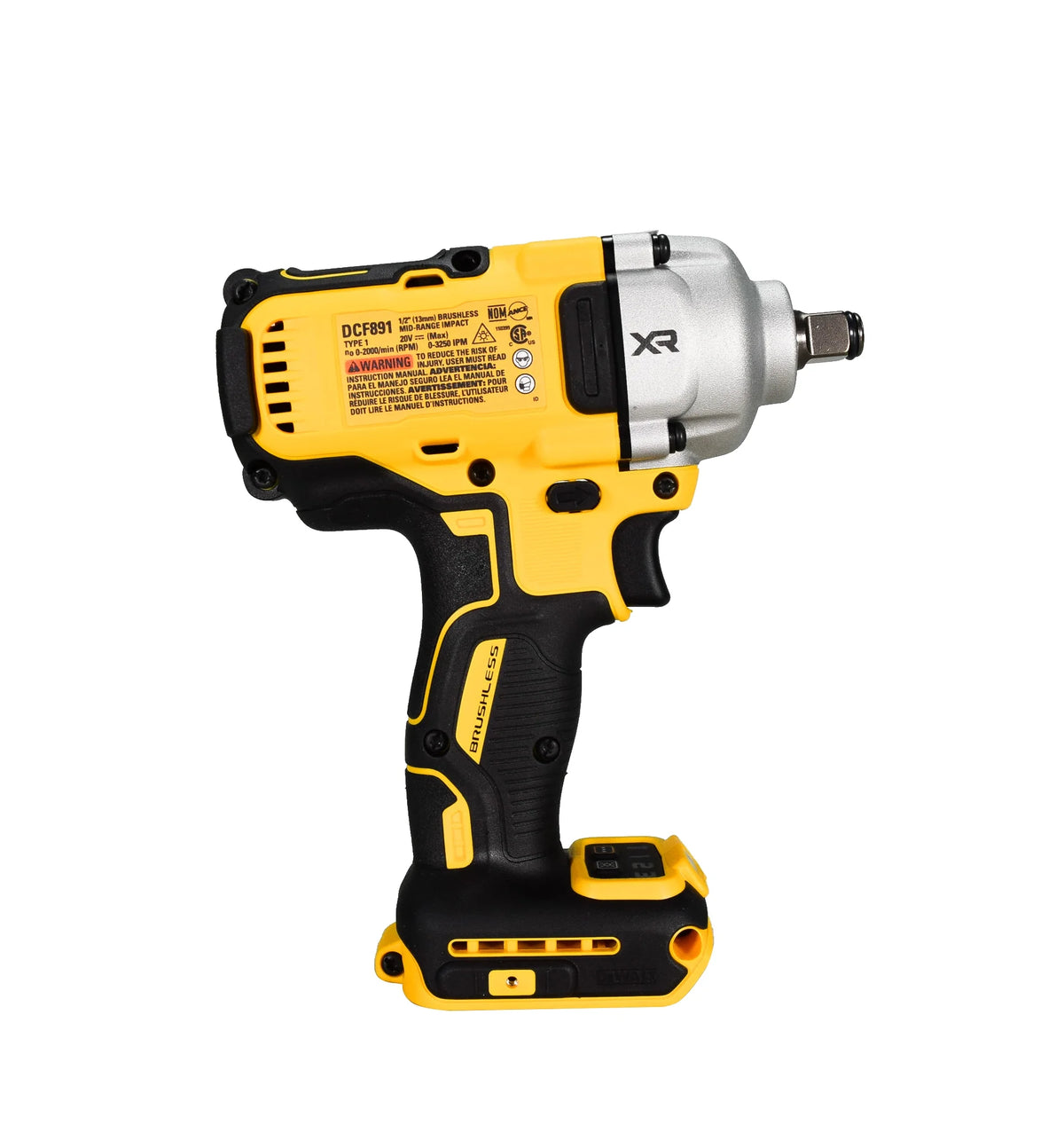 DEWALT 20 - Volt MAX XR Cordless 1/2 In. Impact Wrench (Tool - Only) (DCF891B) - Product image 4