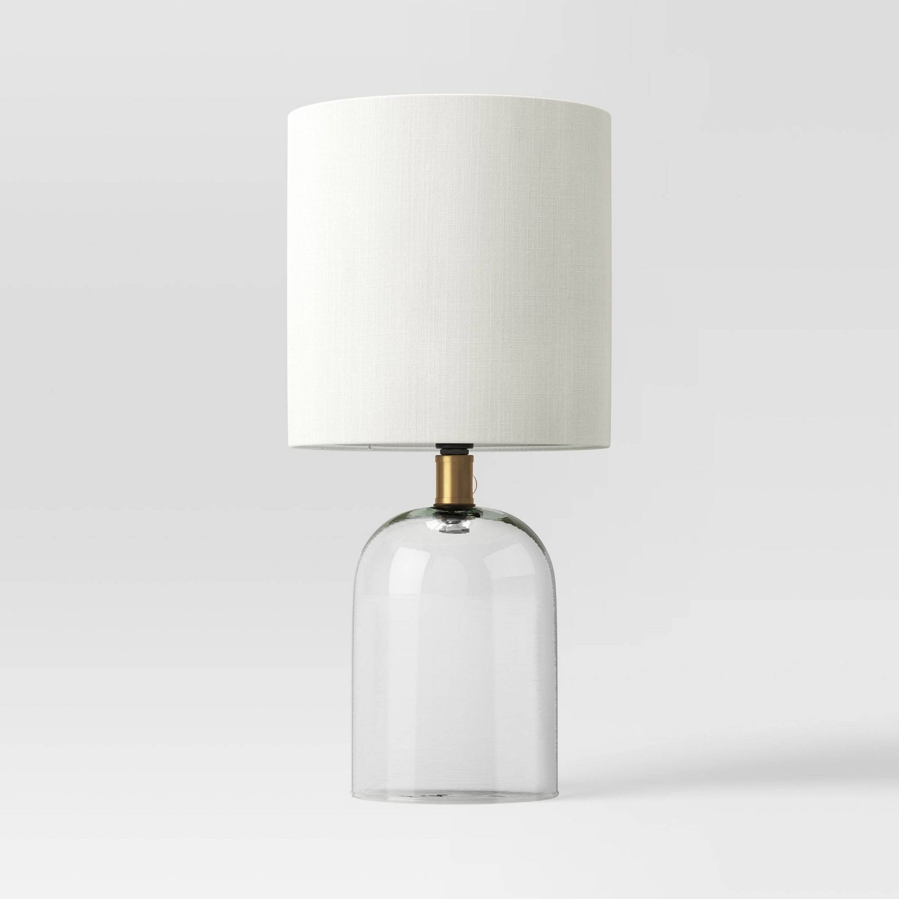 Glass Cylinder Mini Table Lamp with Open Base Clear - Threshold - Product image 1