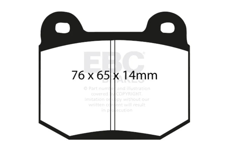 EBC - Rear Redstuff Pad PN DP31538C