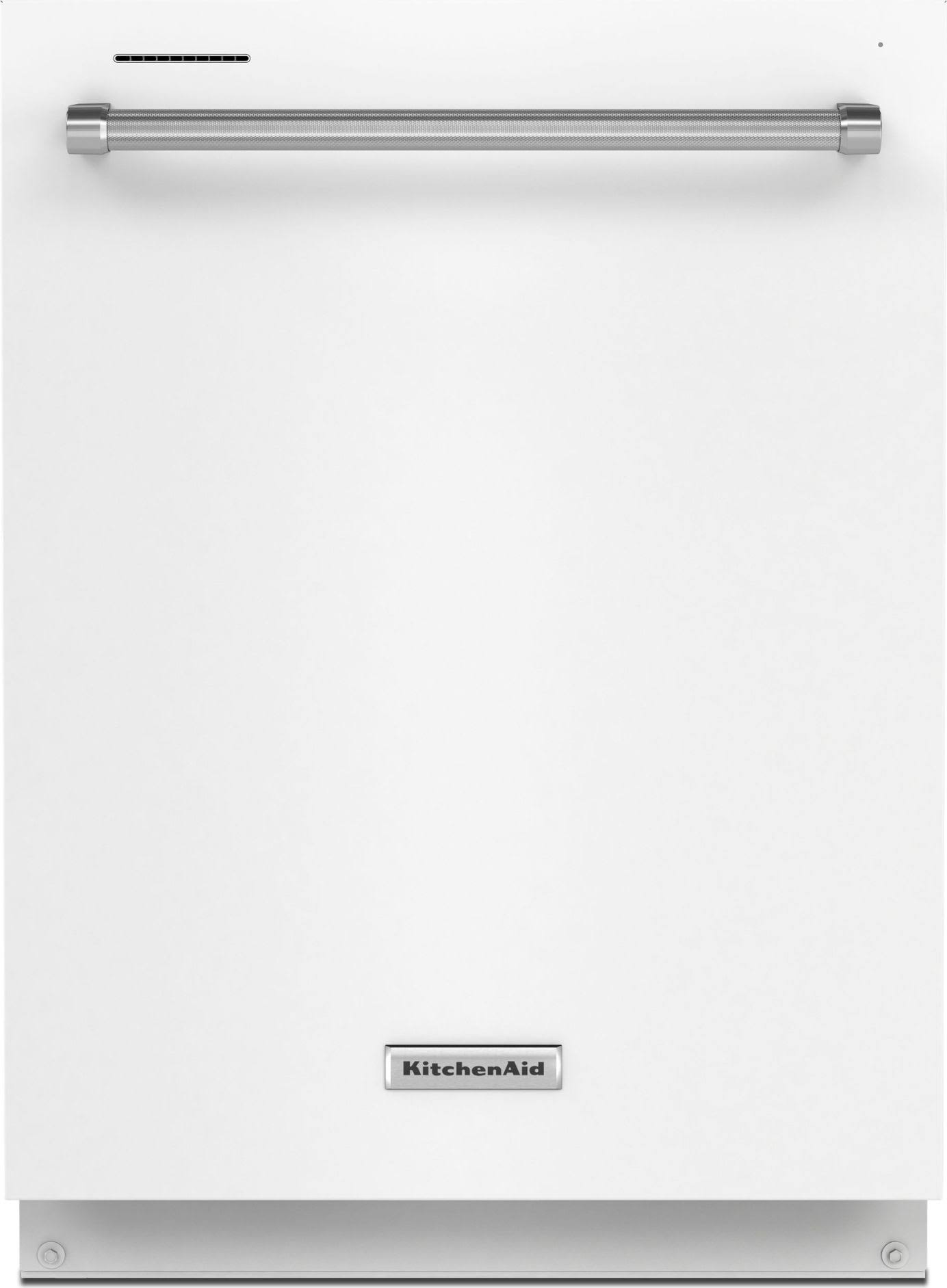 KitchenAid 39 DBA Dishwasher with Third Level Utensil Rack - White