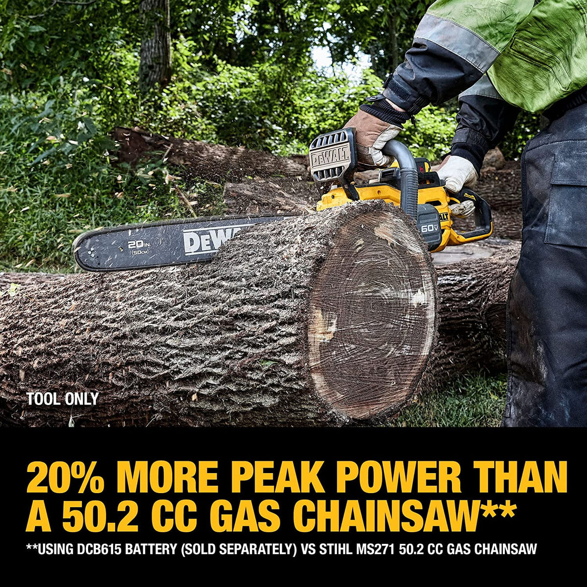 Dewalt 60V Max* Brushless Cordless 20 In. Chainsaw (Tool Only) - Product image 4