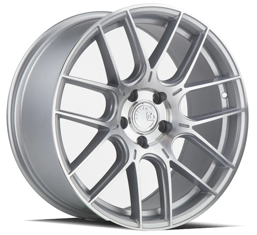 Aodhan AH-X 18" 5x120 Gloss Silver Machined Face