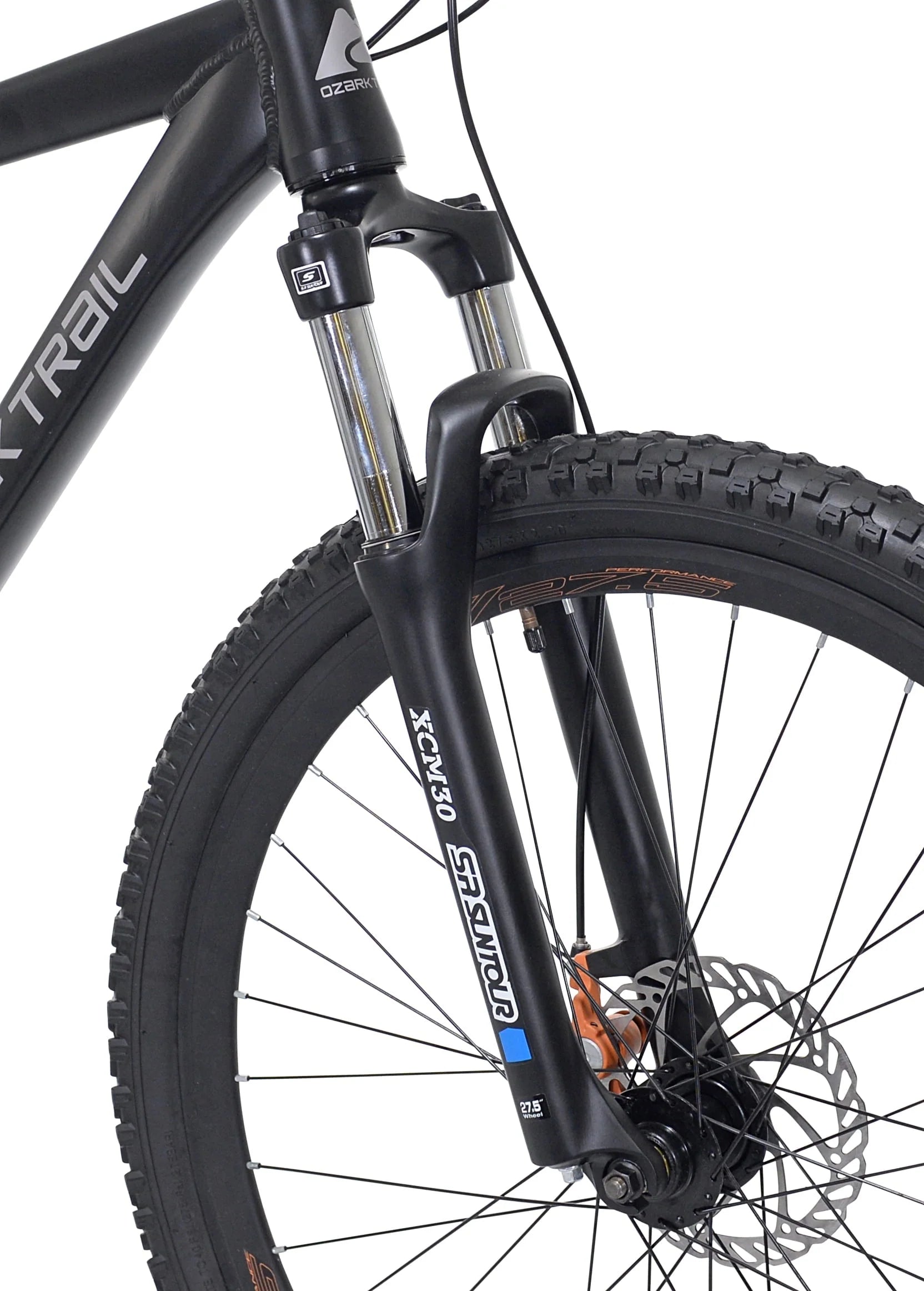 Ozark Trail 27.5" Vibe Mountain Bike, Medium Frame, Black, Adult, Unisex - Product image 7