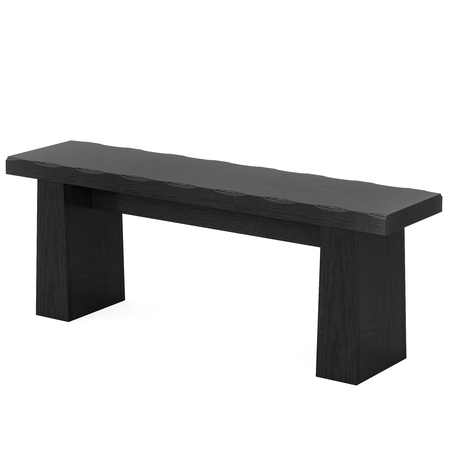 Fnova 48" Wooden Two - Person Backless Entryway Bench with Under - Bench Storage for Outdoor Garden - Product image 25