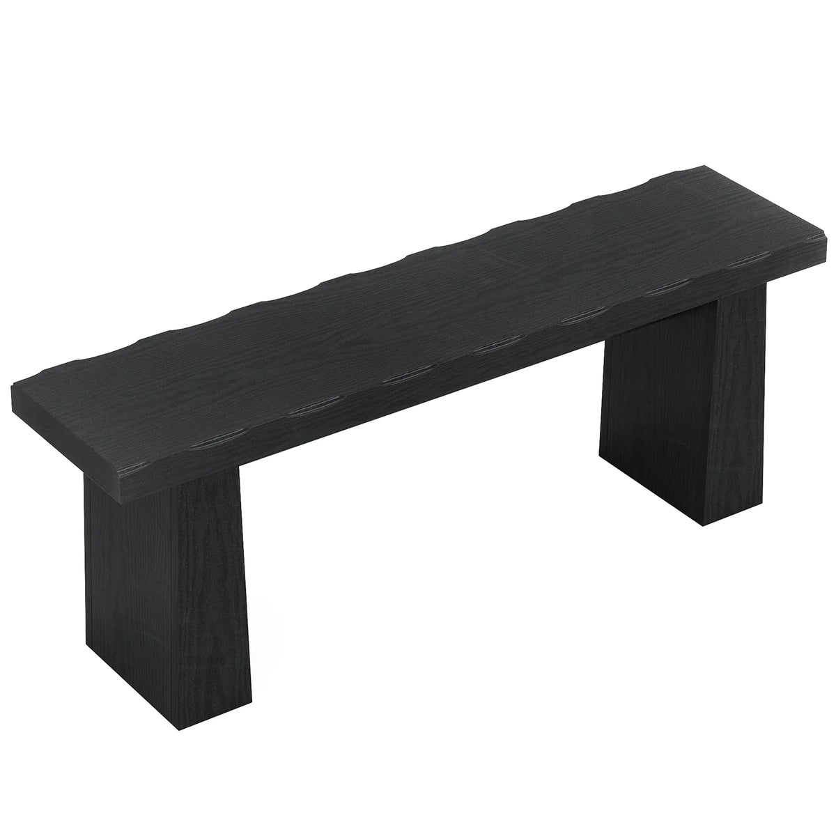 Fnova 48" Wooden Two - Person Backless Entryway Bench with Under - Bench Storage for Outdoor Garden - Product image 23