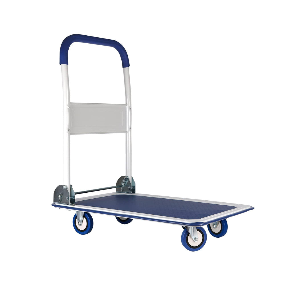 Upgraded Lifetime Appliance Upgraded Foldable Push Cart Dolly 330 lbs. Capacity Moving Platform Hand Truck Heavy Duty Space Saving