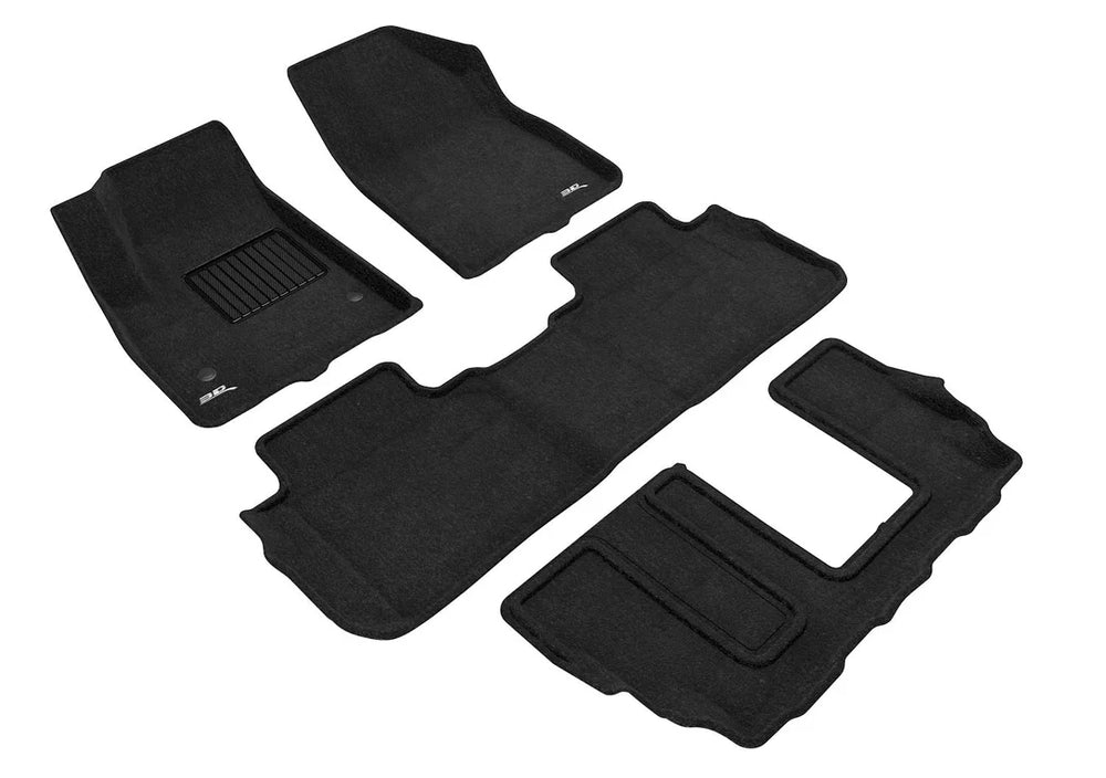 3D MAXpider L1GM02104709 - 17-23 GMC Acadia With Bench 2Nd Row Elegant Black R1 R2 R3