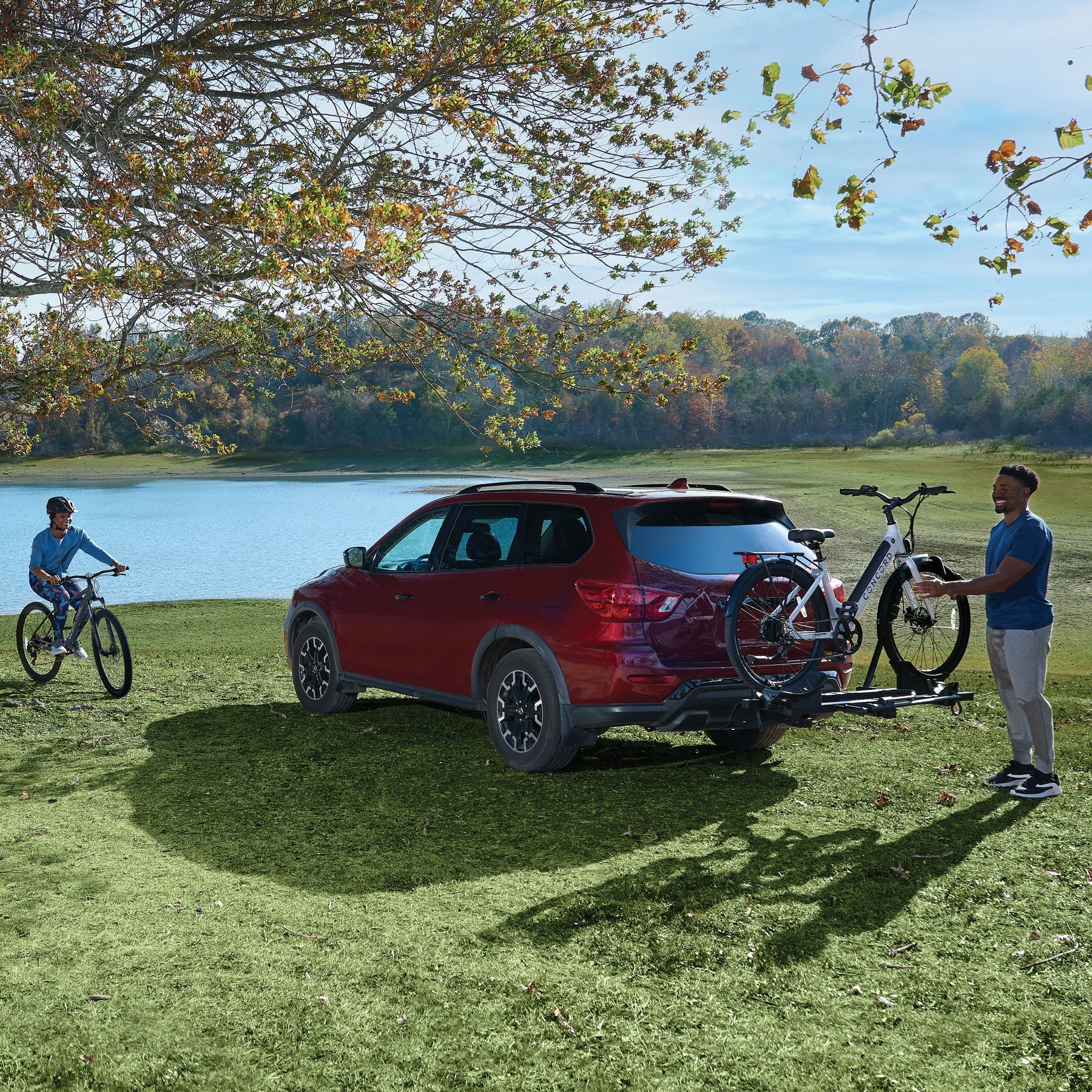 Ozark Trail Premium Platform Steel Bike Rack with 132 lb Load Capacity, 2'' Hitch Receiver E - Product image 7