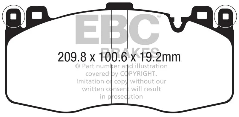 EBC - Front Redstuff Pad PN DP32370C