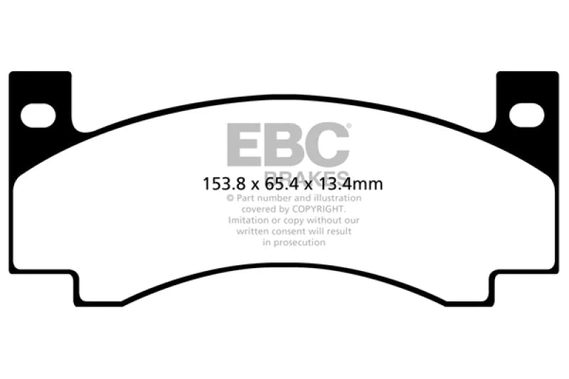 EBC - Front Yellowstuff Pad PN DP41176R