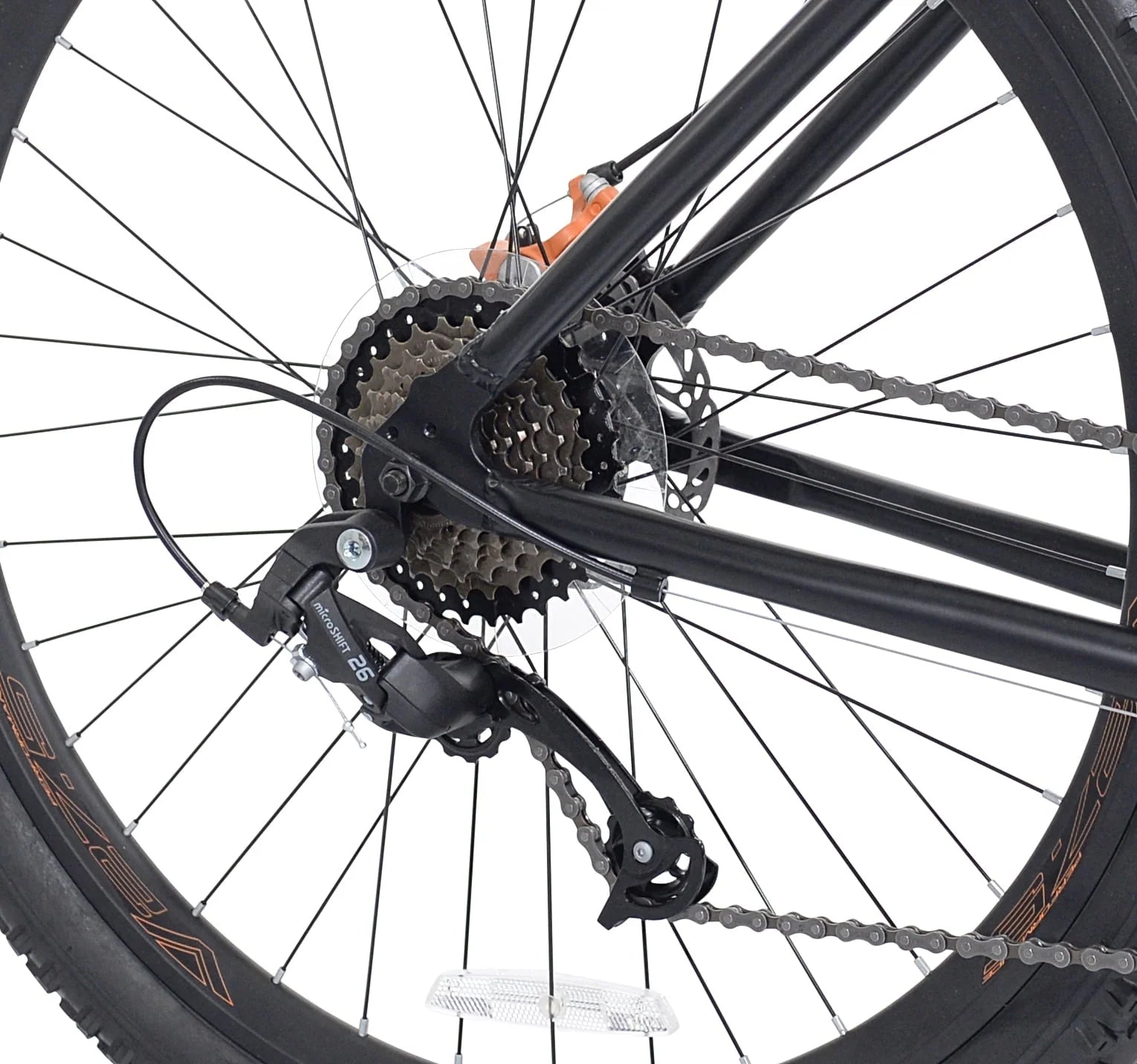 Ozark Trail 27.5" Vibe Mountain Bike, Medium Frame, Black, Adult, Unisex - Product image 12