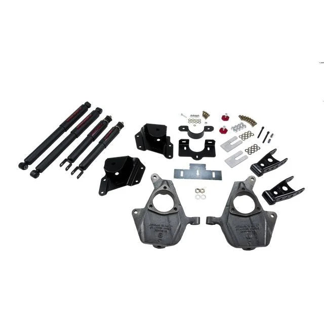BELLTECH 658ND LOWERING KITS Front And Rear Complete Kit W/ Nitro Drop 2 Shocks 1999-2006 Chevrolet Silverado/Sierra (Ext Cab) 2 in. F/3 in. R drop W/ Nitro Drop II Shocks