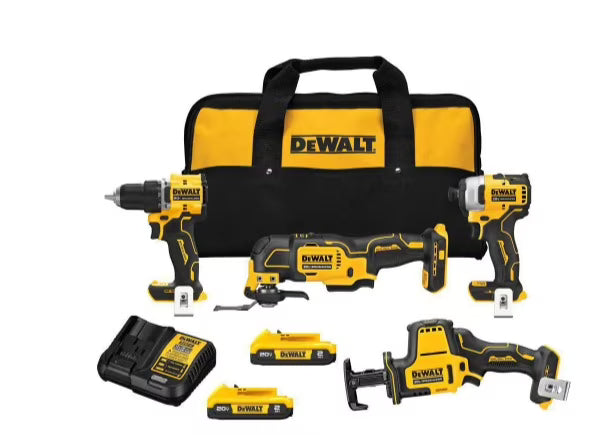 DEWALT 20V Max* XR 4 - Tool Combo Kit - Product image 1