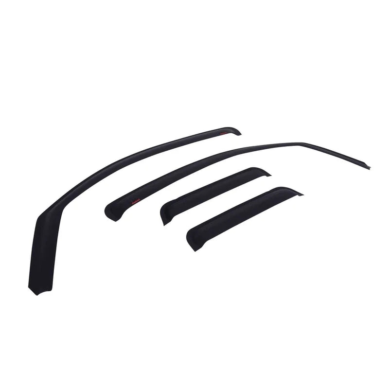 EGR - 575195 - USA Black In Channel Style Window Visors