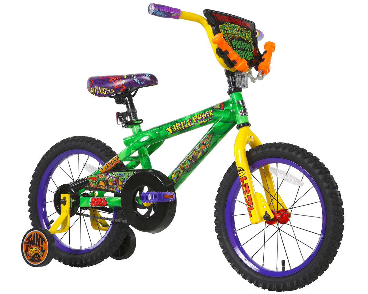 16" Dynacraft Teenage Mutant Ninja Turtles, Boys BMX Bike for Child 5 - 7 Years - Product image 1