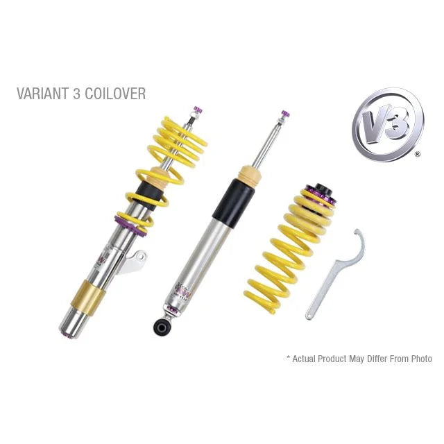 KW Suspensions 35215020 KW V3 Coilover Kit Bundle - Alfa Romeo 8C Competizione (920) bundle incl. EDC delete module