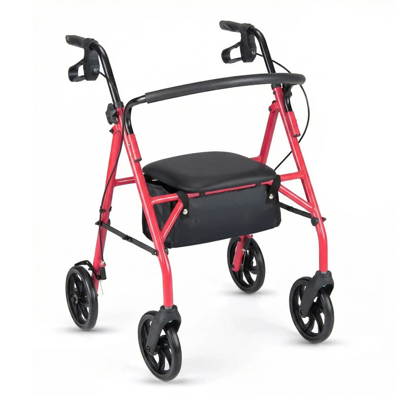 Foldable Rollator Walker with Seat & Height Adjustable Handles for Seniors - Product image 20