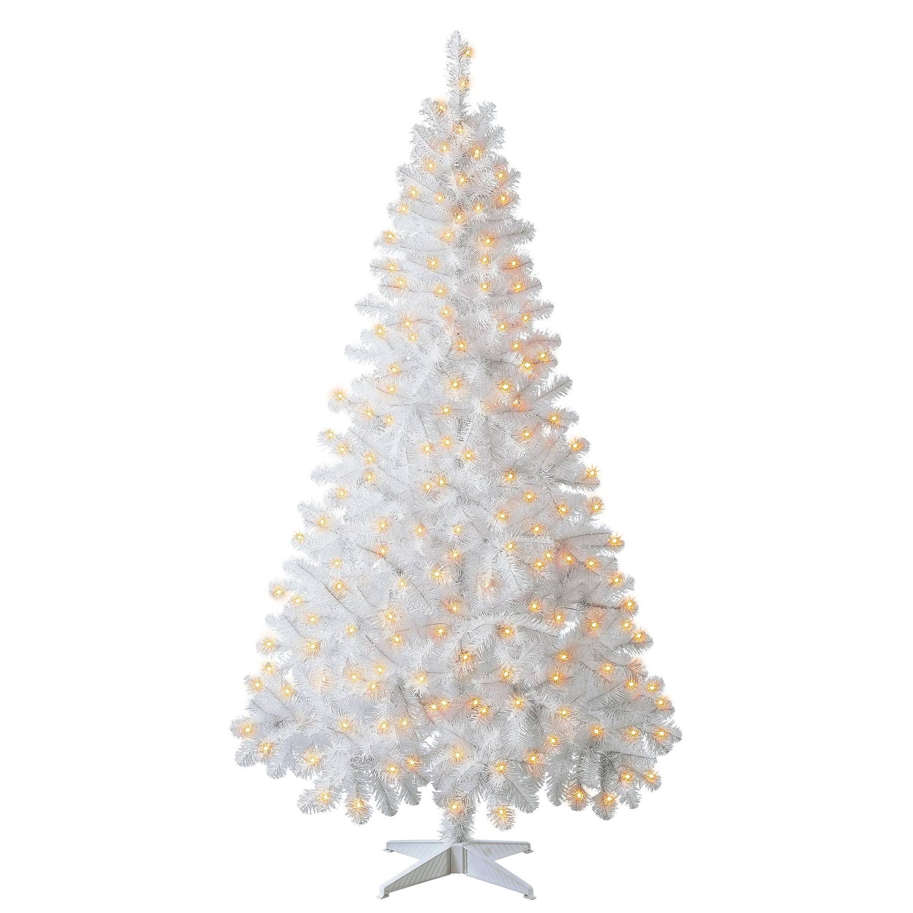 Holiday Time Prelit 300 Mini Clear Lights, Madison Pine Artificial Christmas Tree, 6.5' - Product image 1