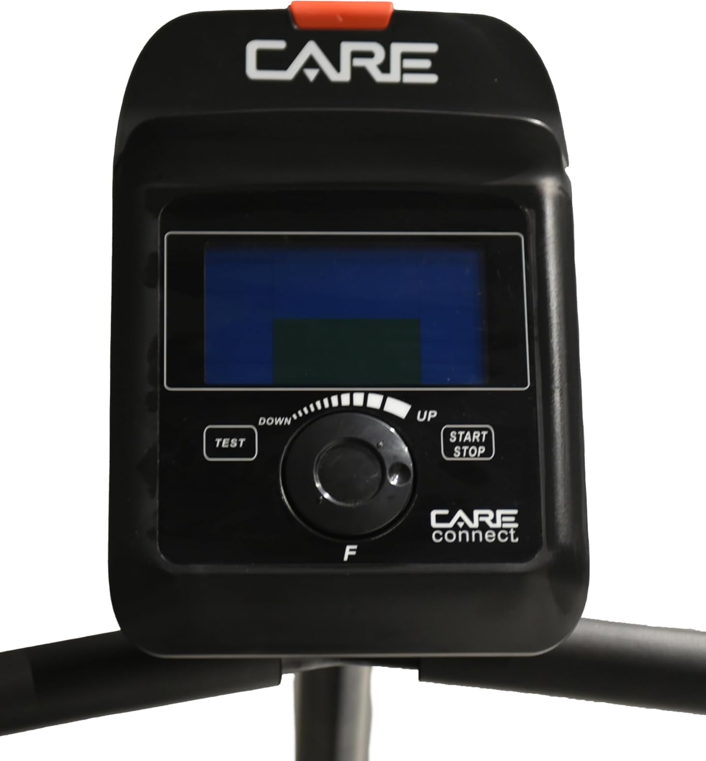 CARE FITNESS - Exercise Bike - Connected Cardio Master - Adjustable & Comfortable - Strapped Pedals - Magnetic Resistance - 21 Programs