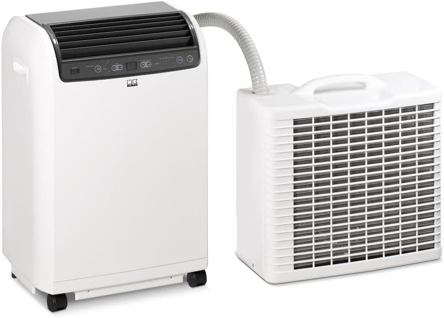 REMKO RKL 495 DC - Local air conditioner - Split - For approx. 120 m³ - Cooling power: 4 3 kW - With remote control