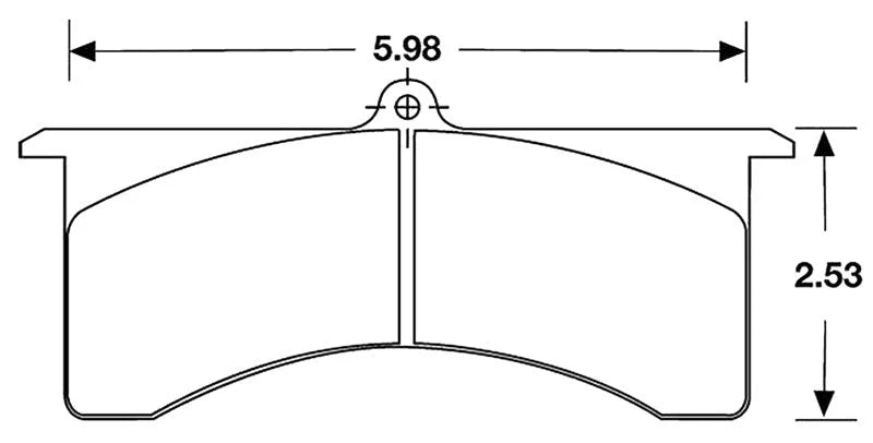 Hawk Performance HB102 Series Brake Pad