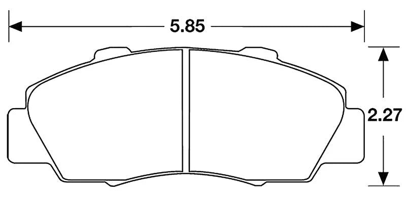 Hawk Performance HB143 Series Brake Pad