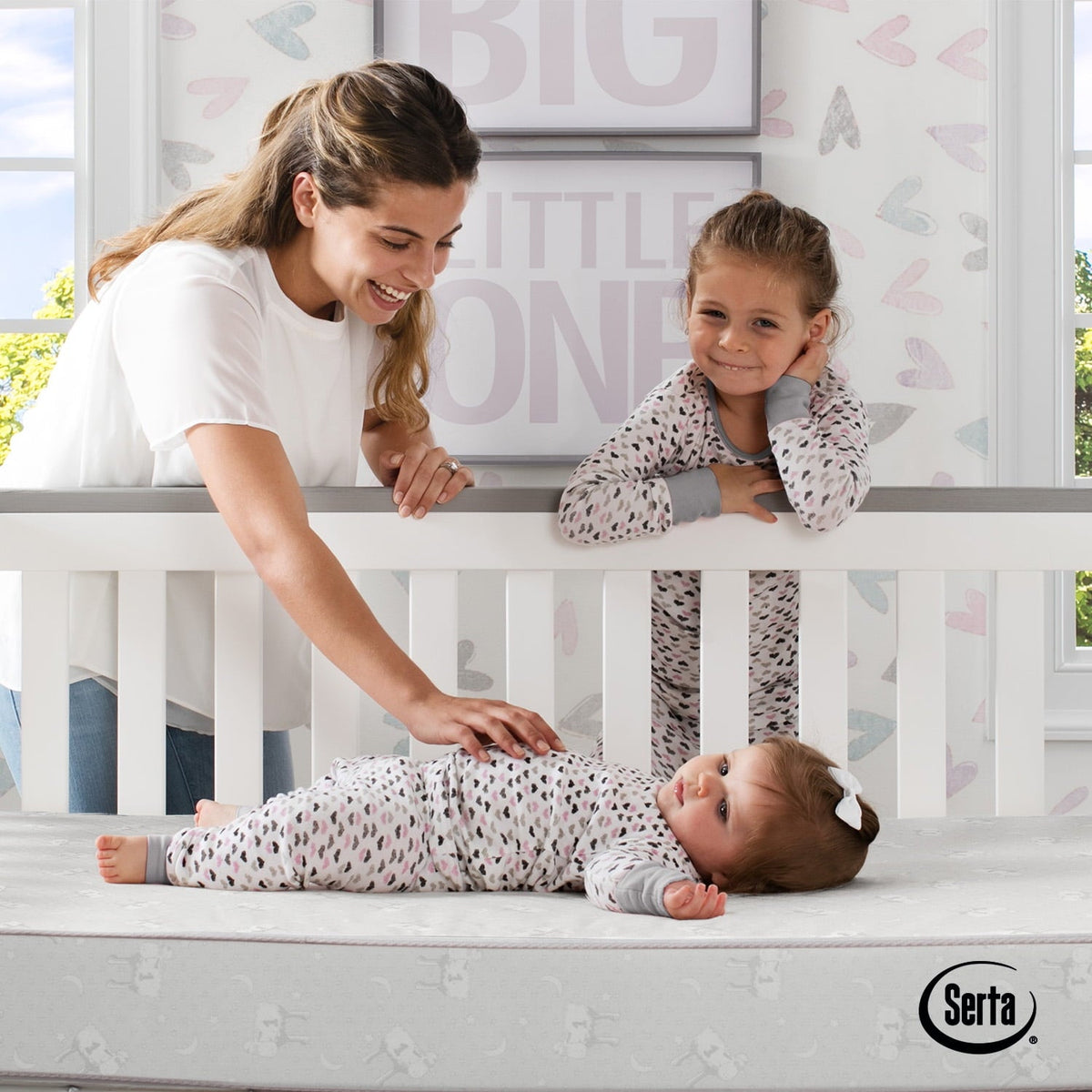 SleepTrue Sparkling Sky 5 Dual-Sided Crib & Toddler Mattress - Sustainably Sourced Fiber Core - Product image 4