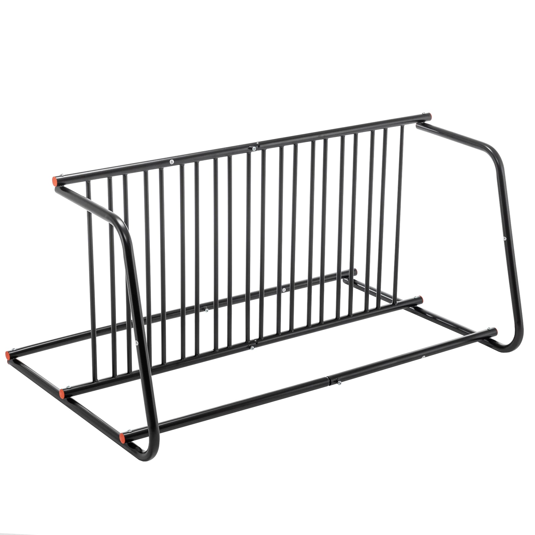 AECOJOY Commercial Floor Bike Rack Stand, 10-Bike Capacity Dual Sided Bicycle Storage Stand Floor Parking Stand