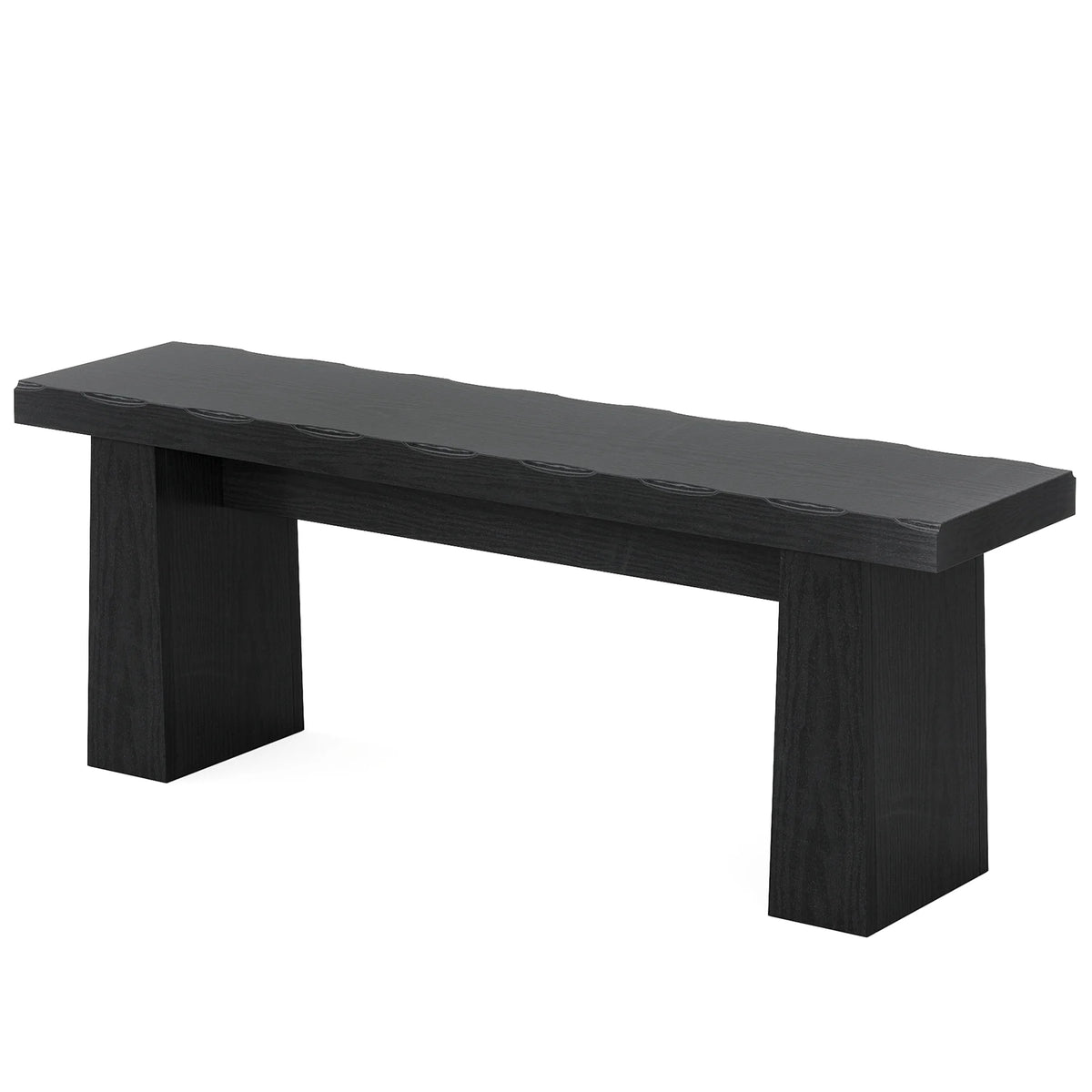 Fnova 48" Wooden Two - Person Backless Entryway Bench with Under - Bench Storage for Outdoor Garden - Product image 25
