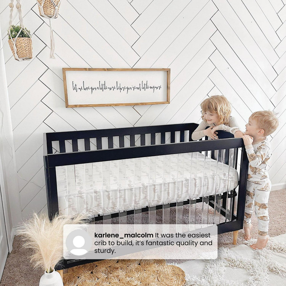 Delta Children Austin Acrylic 4 - in - 1 Convertible Baby Crib - Greenguard Gold Certified - Product image 10