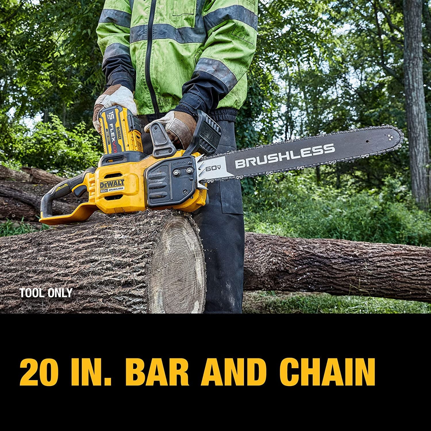 Dewalt 60V Max* Brushless Cordless 20 In. Chainsaw (Tool Only) - Product image 5