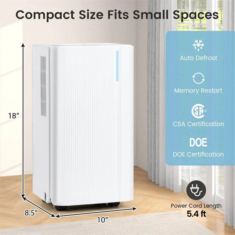 32 Pint Dehumidifier with 3.3FT Drain Hose, 24H Timer & 3-Color Indicator - Product image 4