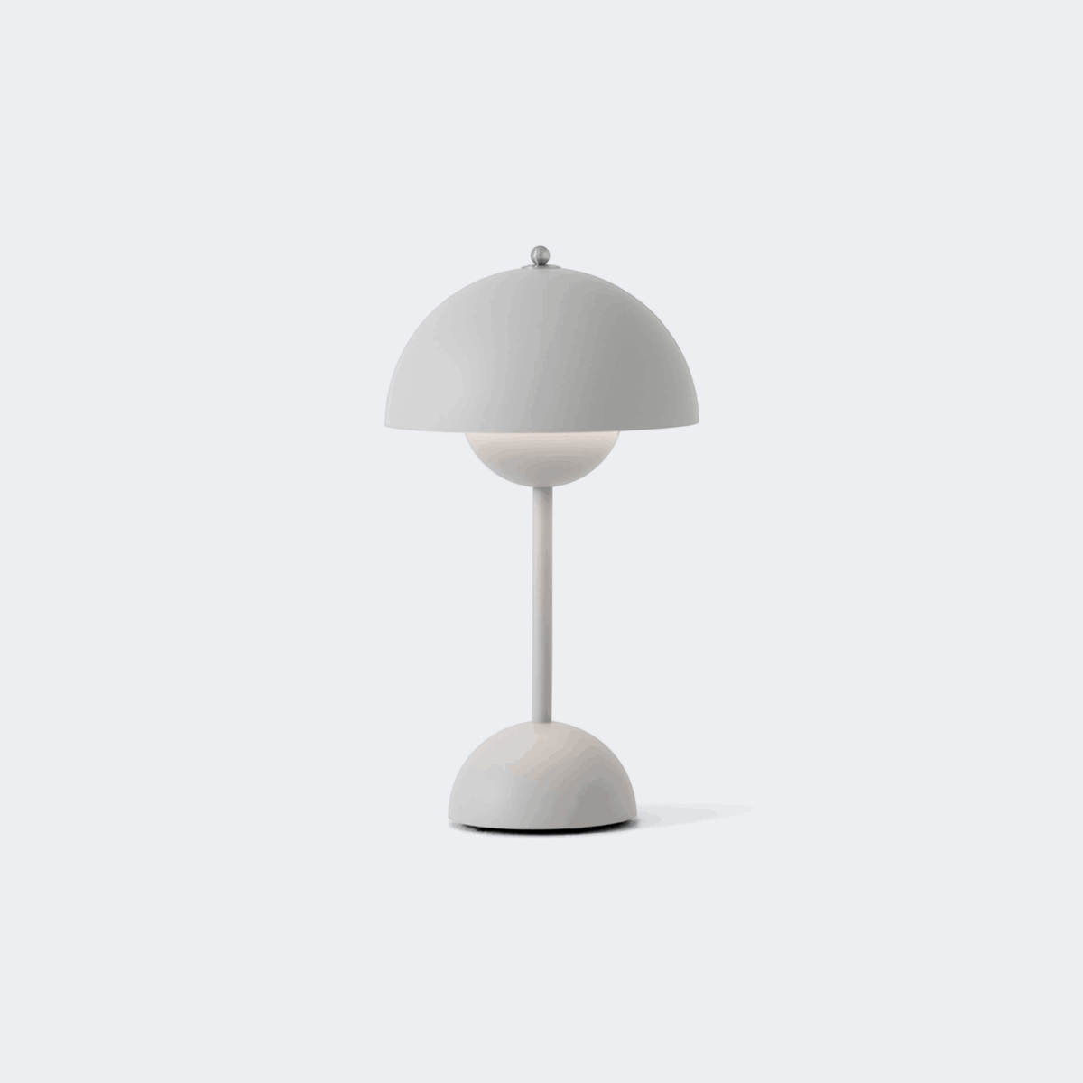 &Tradition - Flowerpot VP9 Portable Table Lamp Matt Light Grey - Product image 1
