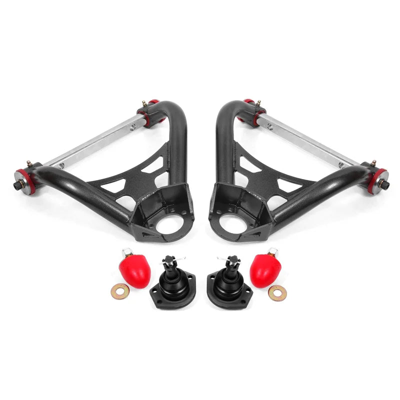 BMR Suspension A-arms, Upper, DOM, Non-adjustable, Polyurethane Bushings, Stock Spindles BMR-AA017H