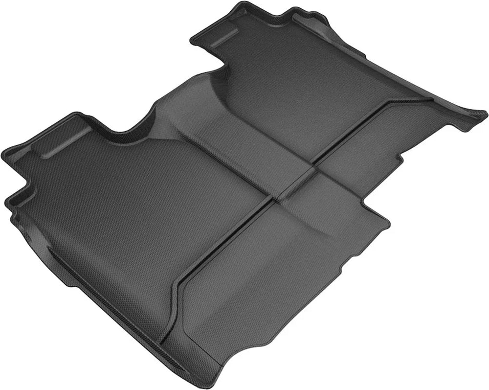 3D MAXpider L1GM02421509 - 2019-2020 GMC/Chevrolet Sierra 1500/Silverado 1500 Kagu 2nd Row Floormats - Black